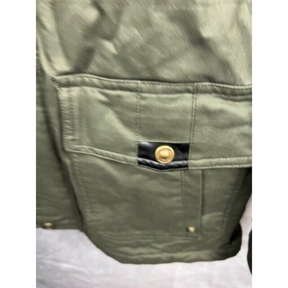 Men's Winter Casual Thicken Multi-Pocket Outwear Jacket Coat Removable Hood M - Picture 6 of 8